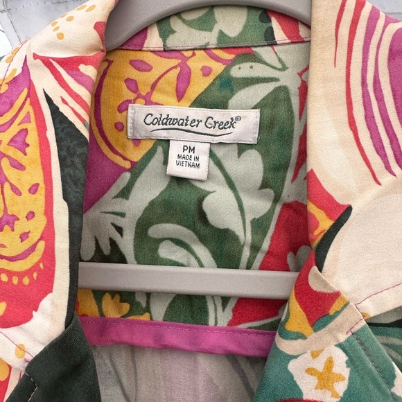 Coldwater Creek Multicolor Floral Blazer - Picture 2 of 3